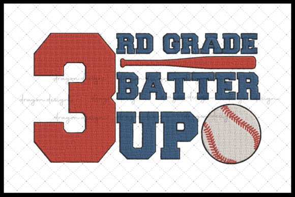 3rd Grade Batter Up: A Seasonal Embroidery Review