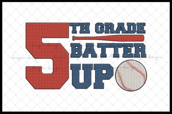 5th Grade Batter Up: Embroidery Review