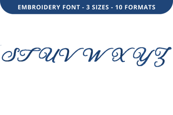 Besides Me Font S to Z: A Versatile Embroidery Gem