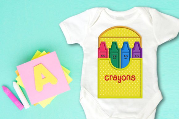 Box of Crayons Applique: A Designer’s Stitch-Out Review