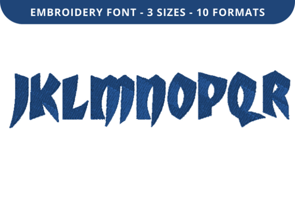 Explore the Charm of Battle Font J to R
