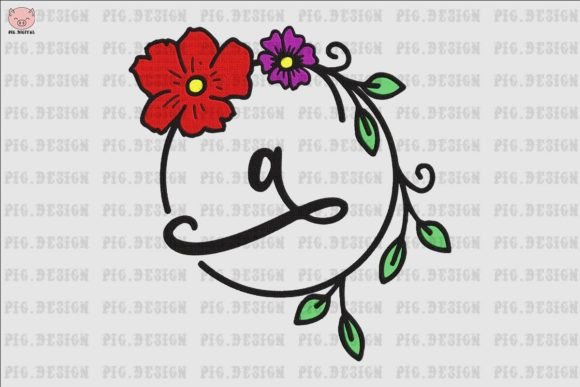 Flower Font A: A Seasonal Embroidery Design Review