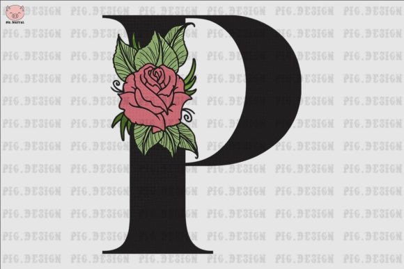 Flower Rose Font P: An Embroidery Seller’s Review