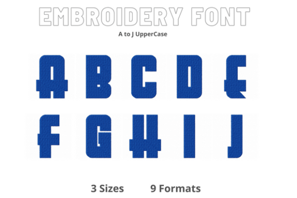 Font a to J: A Designer Review for Business Merch