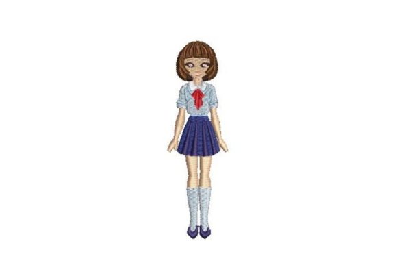 Japanese School Girl: An Embroidery Design Review