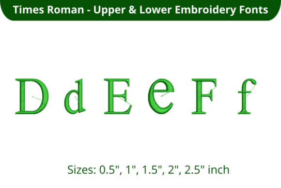 Times Roman Font DEF: An Embroidery Designer Review